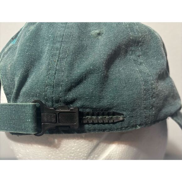 Nike Running Hat Green Zipper Strap Nike Cap - Picture 8 of 8